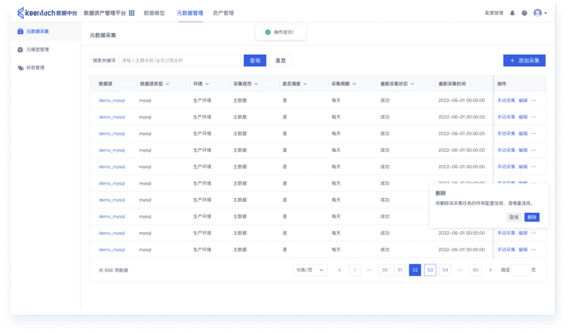 Metadata Collection